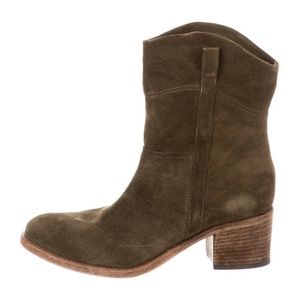 COPY - ALBERTO FERMANI Suede Leather Boots Booties Italian FP REVOLVE